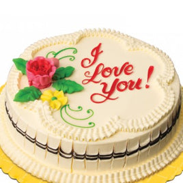 Marble Chiffon Greeting Cake